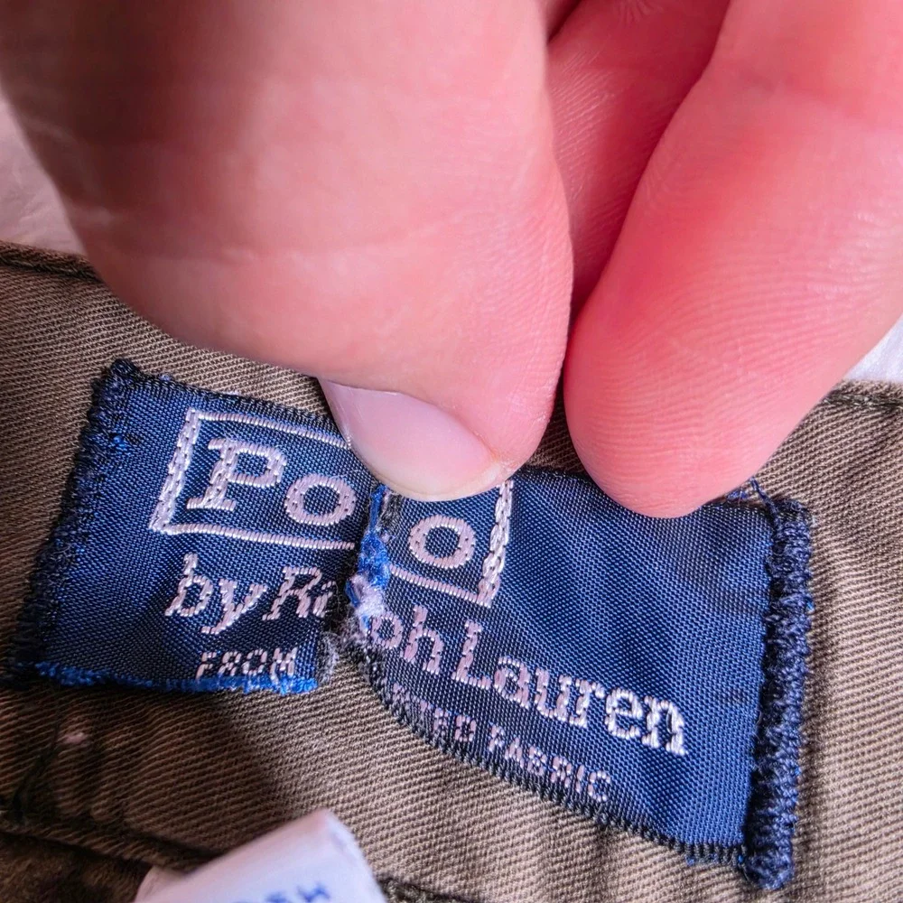 Polo Ralph Lauren Shield Classic Golf Pant Mens 32x32 Brown Pleated 1316673GP